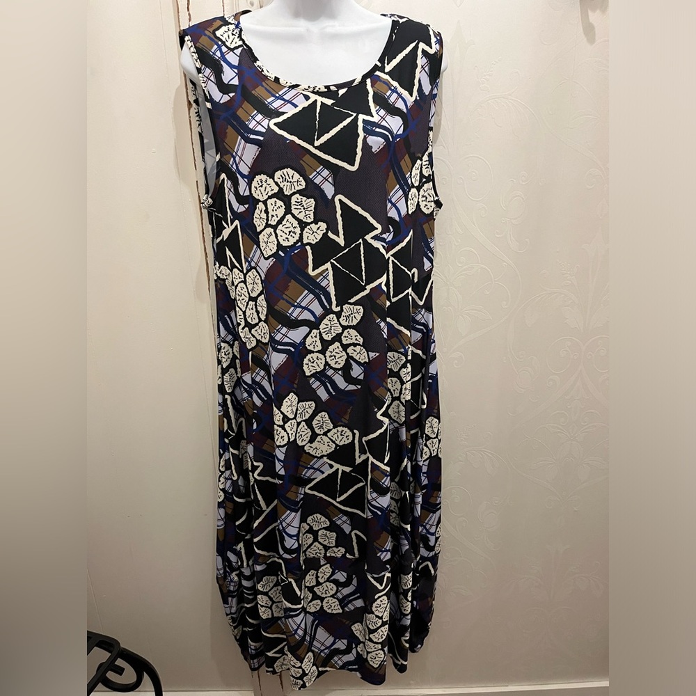 Kozan lantern style maxi dress Purple, wine, tan blk M, L NWT